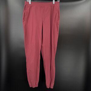 EUC Lululemon Adapted State High-Rise Jogger Womens Sz 8 Red Merlot Lightweight